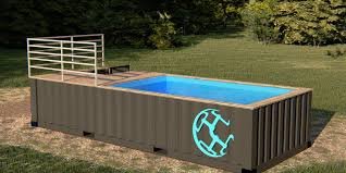 piscina 25 Different Uses of Shipping Containers
