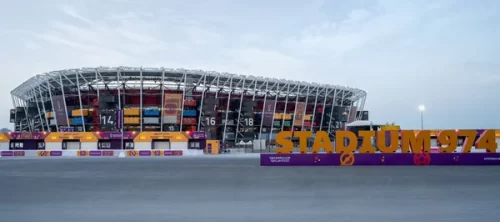 Container Stadium 974 - Estádio de Contêineres - Estadio de Contenedores de la Copa Mundial de Qatar 2022