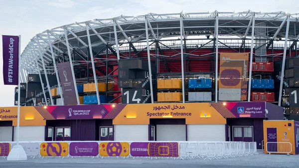 Estadio de Contenedores Qatar 1 Estádio de Contêineres 974 da Copa do Mundo de 2022 no Qatar